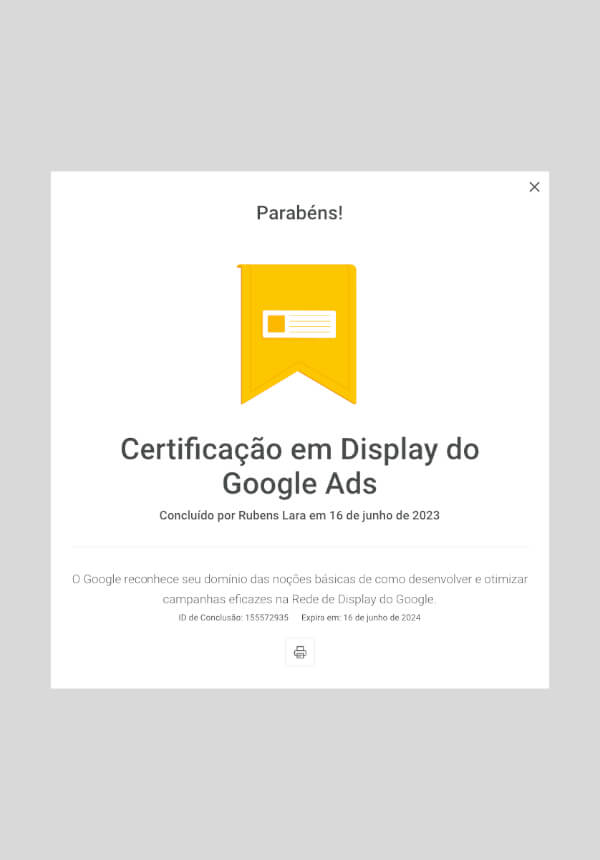 Remarketing Digital - Certificação Google Display Ads