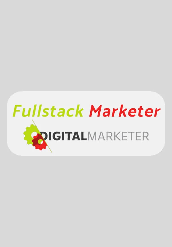 Full Stack Marketer - Certified Professional